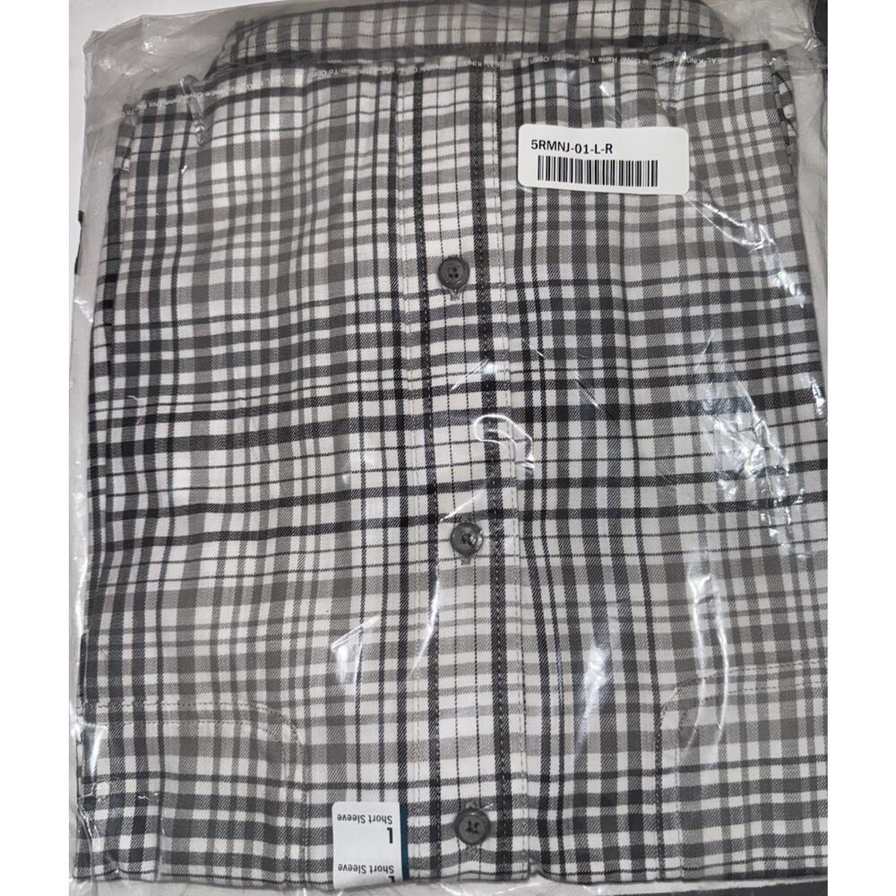 NWT Carhartt Mens Shirt Rugged Flex Relaxed Fit Lightweight Short Sleeve L Gray - Picture 6 of 7